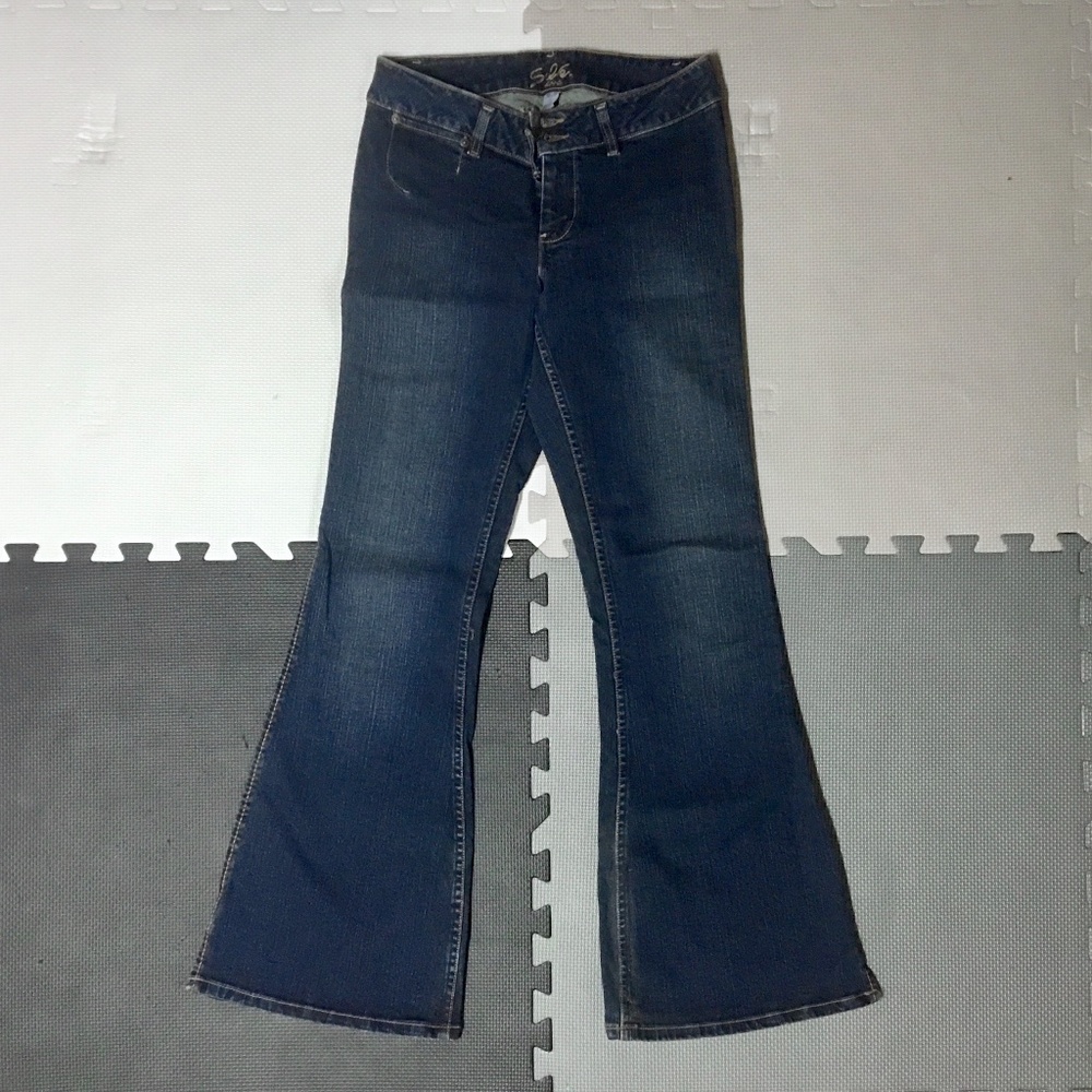 Silver women’s jeans